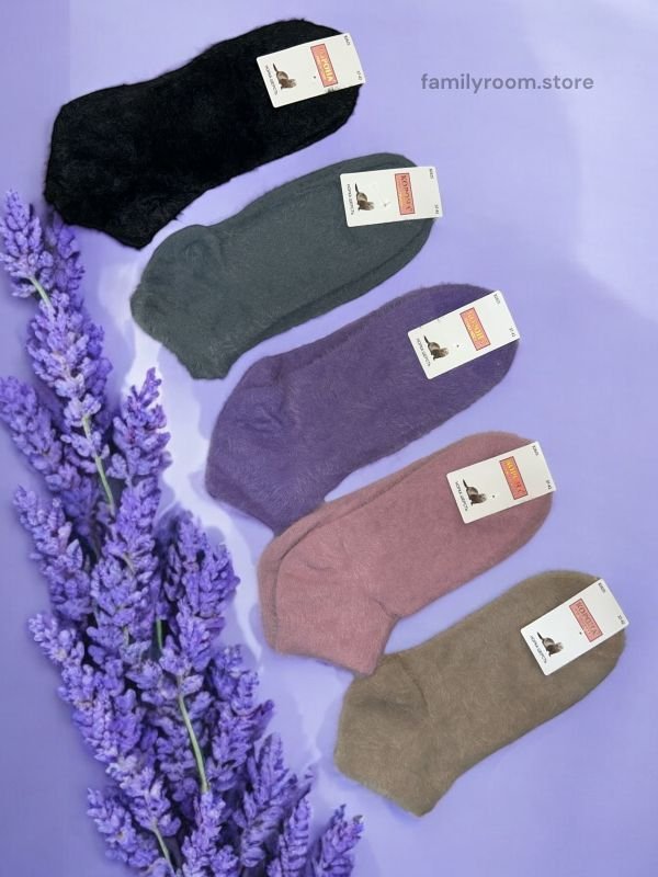 Шкарпетки зимові «Корона» |• Норкові • Короткі• | Розмір: 37-42