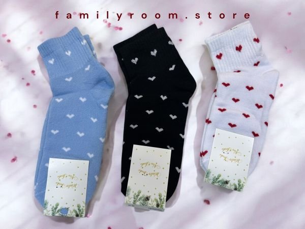 Шкарпетки зимові "NiceSocks" |• Серця • | Розмір: 36-40