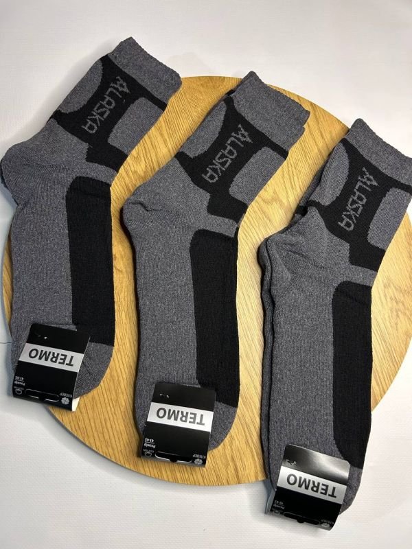 Зимові шкарпетки Олександрія «Klever-CLV» | Чоловічі махрові • Розмір 41-45