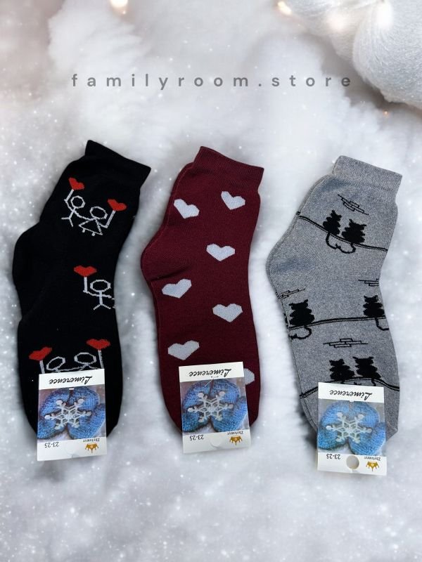 Шкарпетки зимові "Limerence" |• Махрові • | Розмір: 36-40