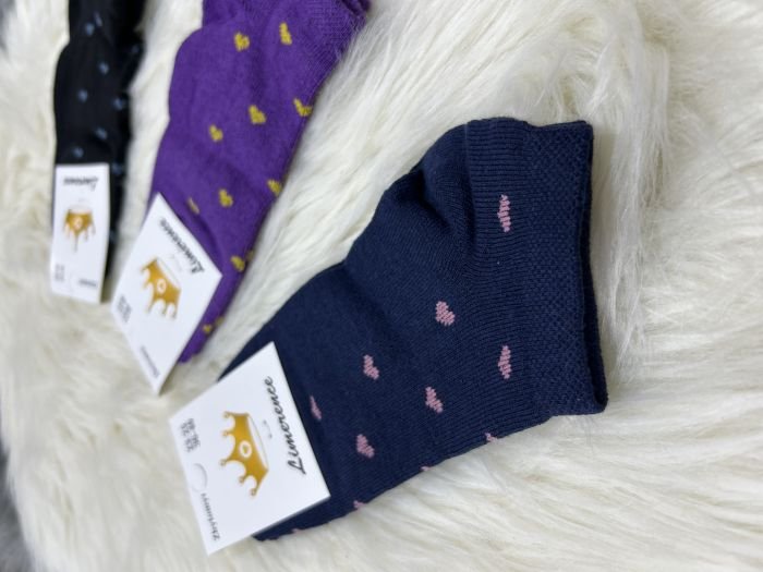 Шкарпетки демісезонні "Limerence”, •Кольорові Серця•, р 36-40