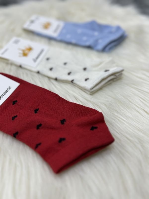 Шкарпетки демісезонні "Limerence”, •Кольорові Серця•, р 36-40