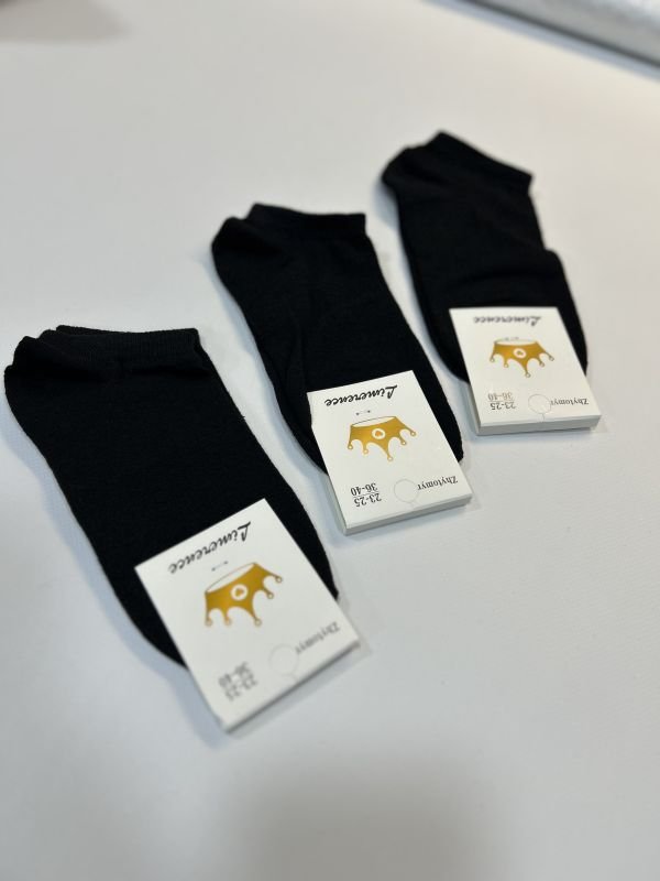 Набір шкарпеток “Limerence”, •Чорні базові• розмір: 36-40