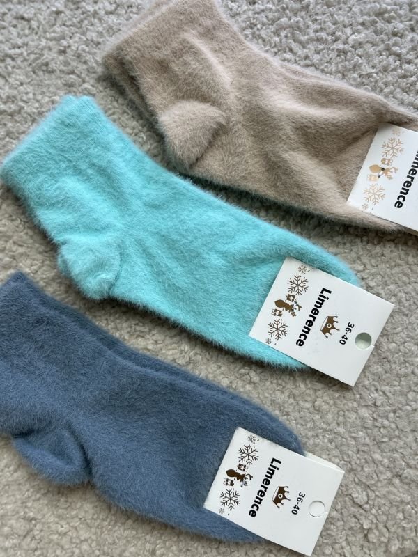 Зимові норкові шкарпетки "LIMERENCE" | Розмір: 36-40