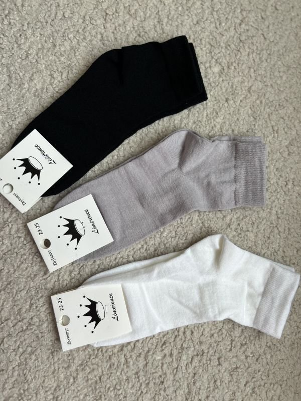 Шкарпетки демісезонні "Limerence/Acrylic" | • Три кольори • |Розмір: 36-40