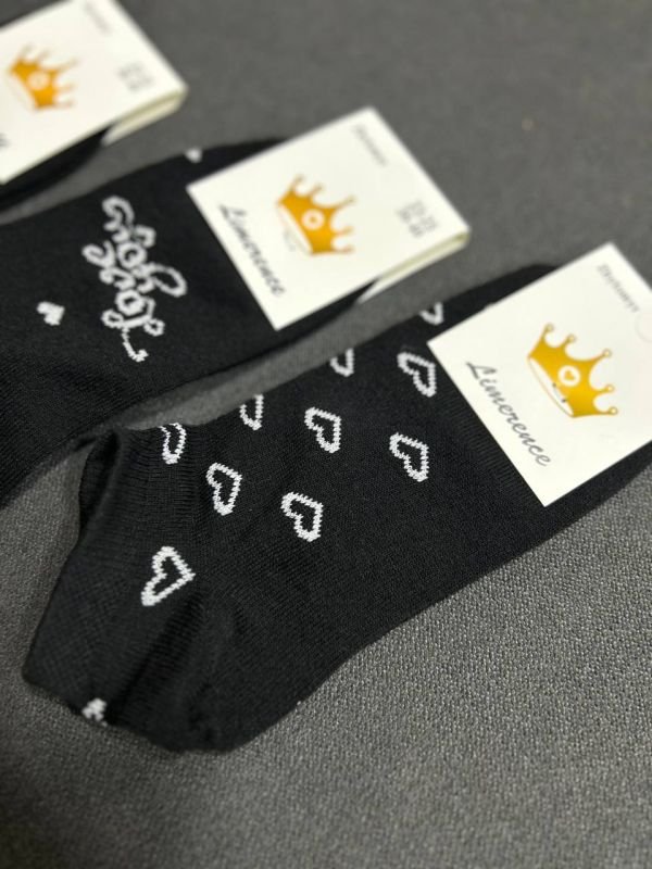 Шкарпетки демісезонні «Limerence» |В упаковці 12 пар • Короткі • Розмір: 36–40 — Арт. 12-400-34