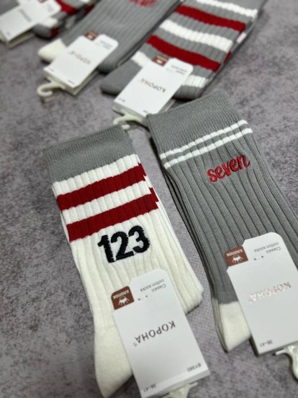 Шкарпетки демісезонні "Корона" | • Теніс • Смужки | Розмір: 36-41