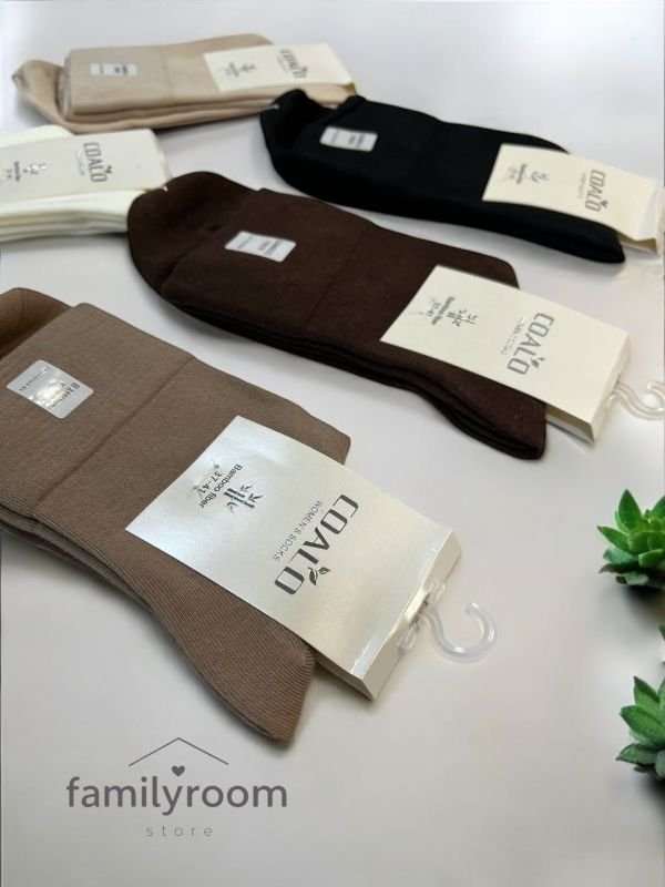 Шкарпетки демісезонні «COALO» | •Кавовий мікс• Високі• | Розмір: 36-41