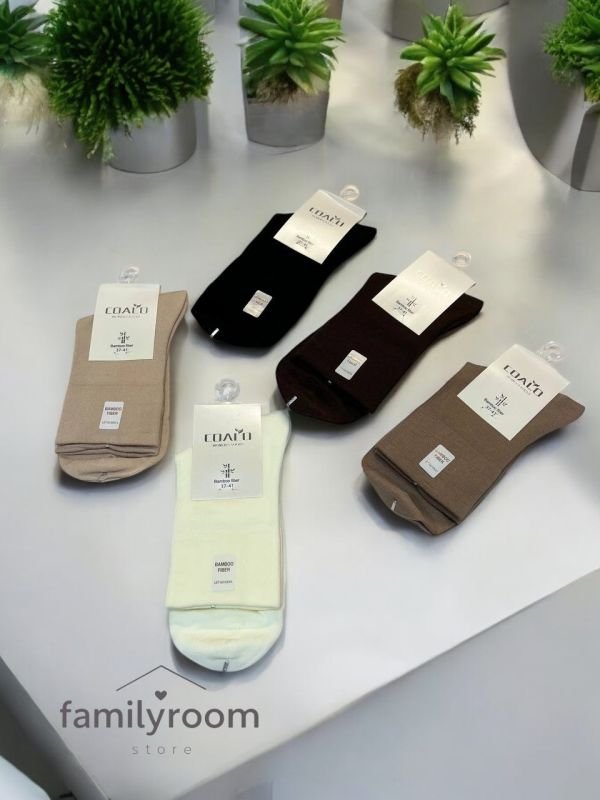 Шкарпетки демісезонні «COALO» | •Кавовий мікс• Високі• | Розмір: 36-41