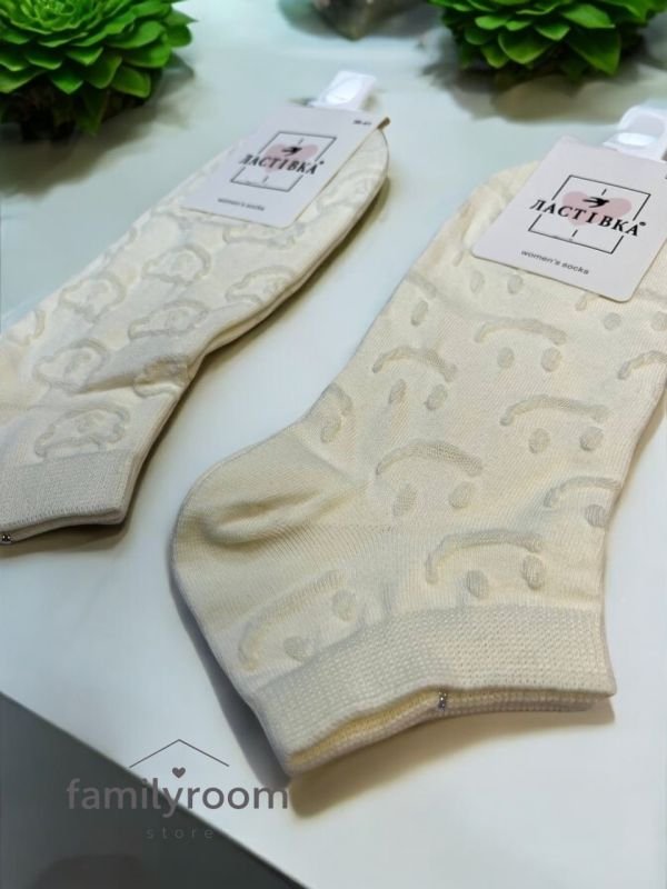 Шкарпетки демісезонні «Ластівка» | • Візерунки• Короткі•| Розмір: 36-41