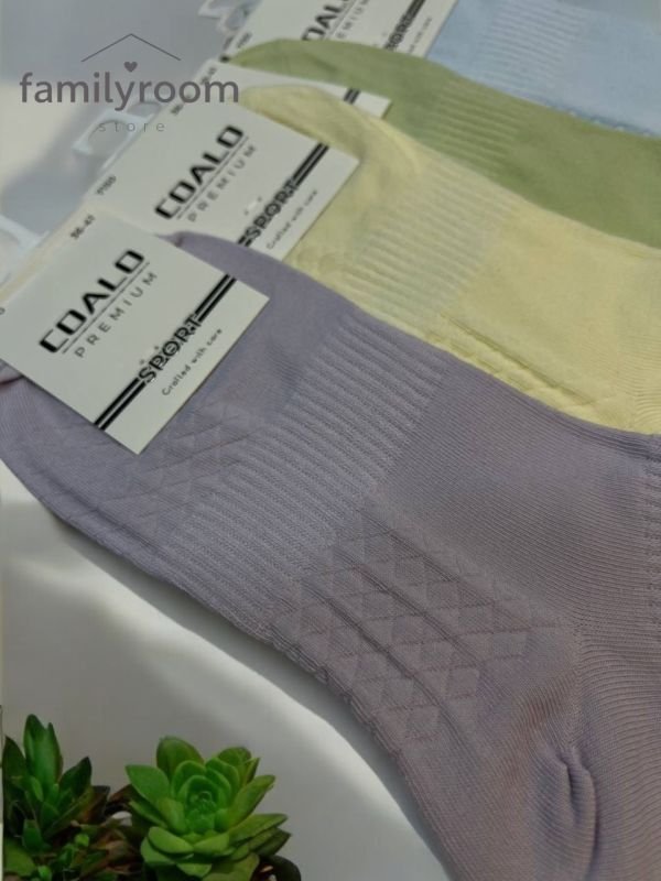 Шкарпетки демісезонні «COALO» |•SPORT COLOR• Середні • | Розмір: 36-41