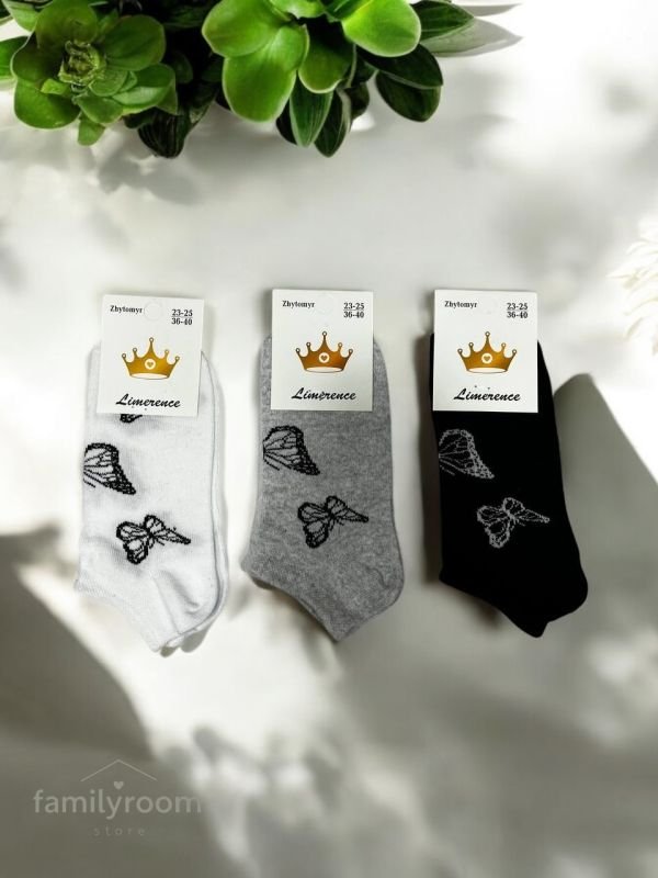 Шкарпетки демісезонні "Limerence"| • Короткі• 12 пар | Розмір: 36-40