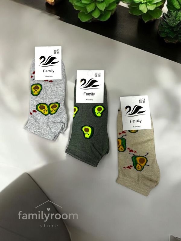 Шкарпетки демісезонні "LIMERENCE" | •Короткі • 12 пар | Розмір: 36-40