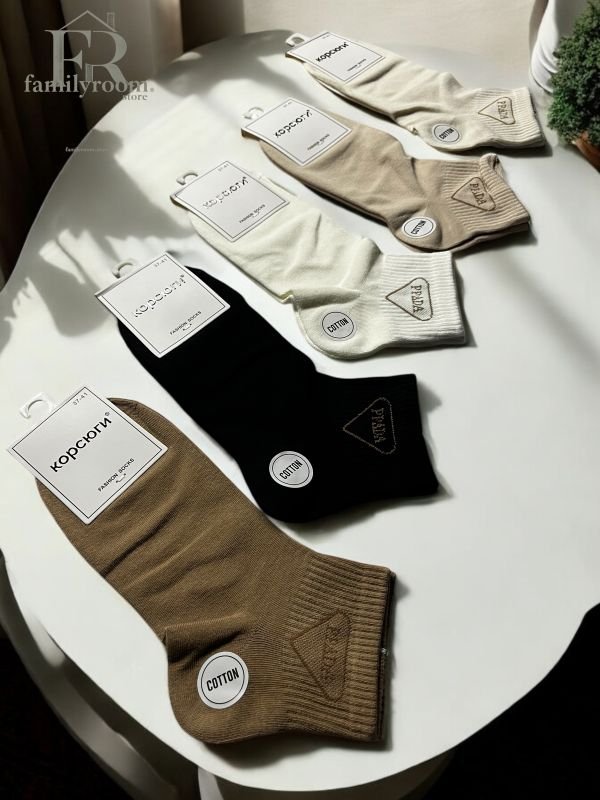 Шкарпетки демісезонні парфумовані •Корсюги• короткі | Розмір: 37-41 — Арт. 253