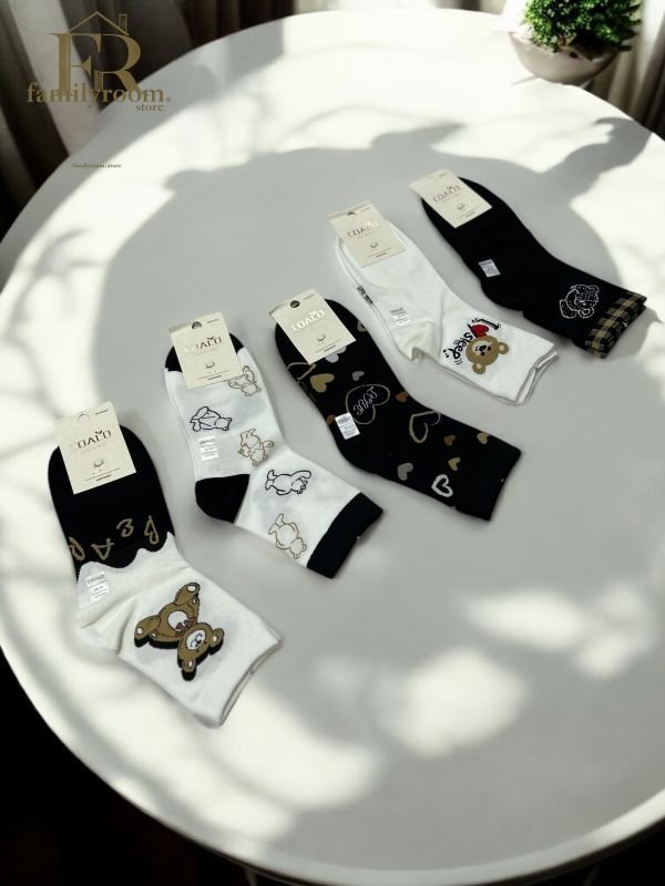 Шкарпетки демісезонні "COALO" |• Ведмедики • Високі •|Розмір: 36-41