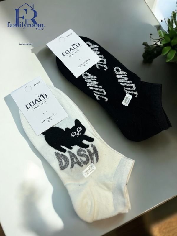 Шкарпетки демісезонні "COALO" |• Котики• Короткі•|Розмір: 36-41 | Арт. 680