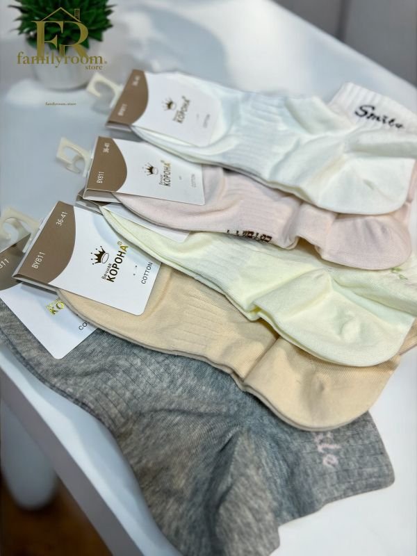 Шкарпетки демісезонні "Корона" |• Подвійний фіксатор• Середні•|Розмір: 36-41