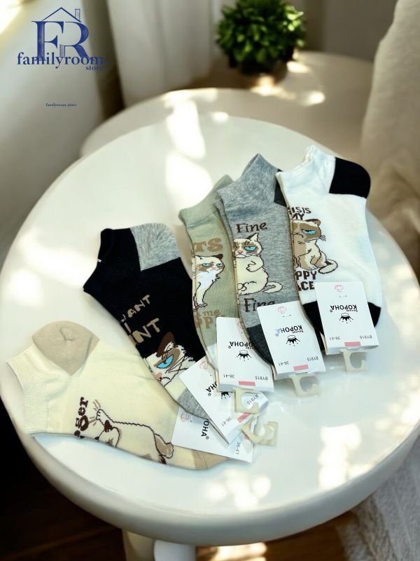 Шкарпетки демісезонні "Корона" | • Короткі •|Розмір: 36-41  