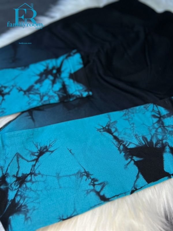 Лосини Push-Up |• Стиль тай-дай • Безшовні |ОС ( 90-110 см)