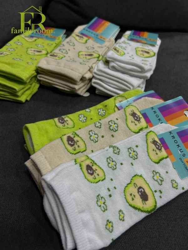 Шкарпетки демісезонні «Крокус» | В упаковці 12 пар • Розмір 36-40 — Арт. 199-1