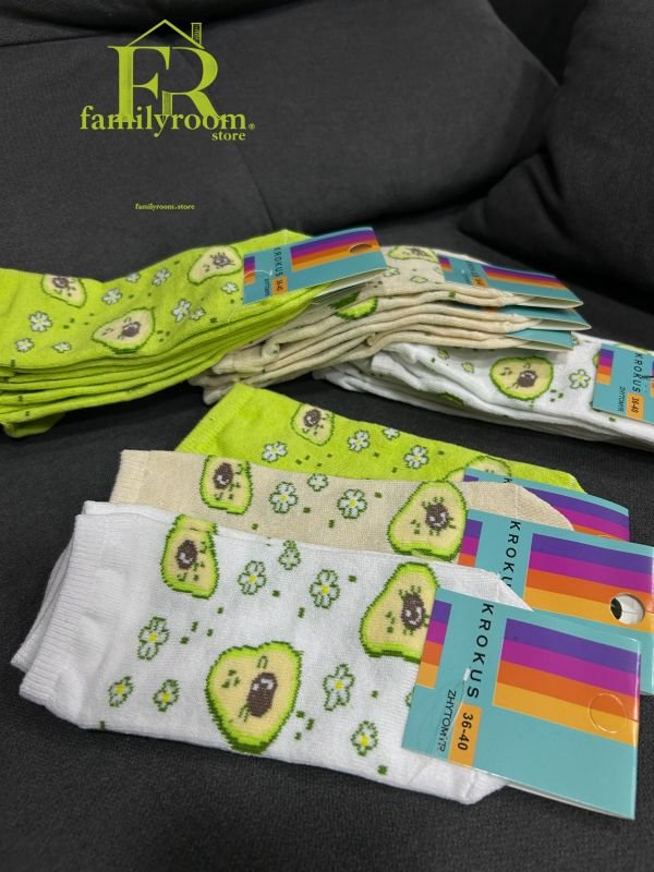 Шкарпетки демісезонні «Крокус» | В упаковці 12 пар • Розмір 36-40 — Арт. 199-1