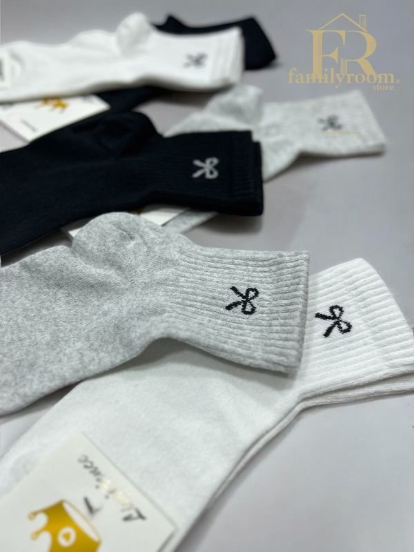 Шкарпектри демісезонні "Limerence" | •Бантики •|  Розмір: 36-40