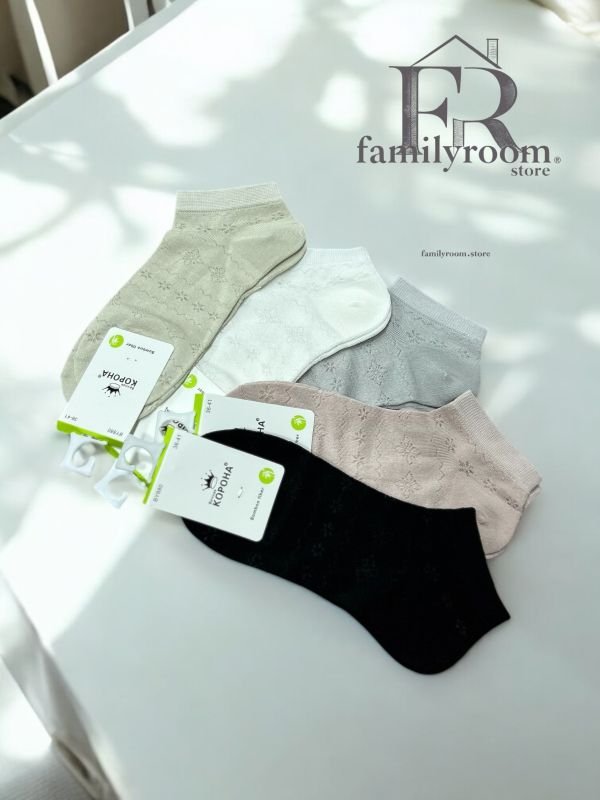 Шкарпетки демісезонні "Корона" | • Бамбук •Короткі•| Розмір: 36-41