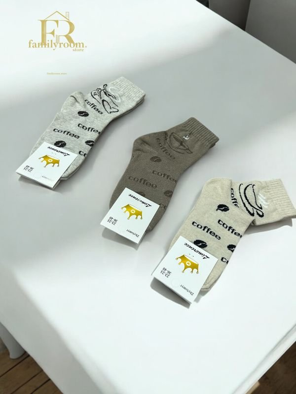 Шкарпетки демісезонні "Limerence" | • Coffee • Високі • | Розмір: 36-40