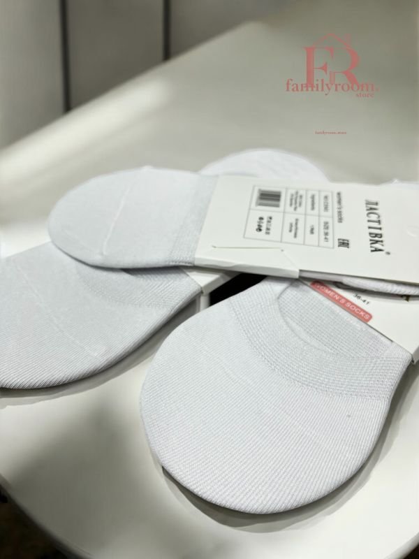 Сліди літні • із силіконом • Білі|Розмір: 36-41