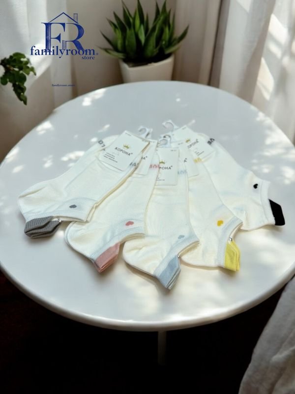 Шкарпетки літні "Корона" | • Сітка (бамбук)  •Короткі•| Розмір: 36-41