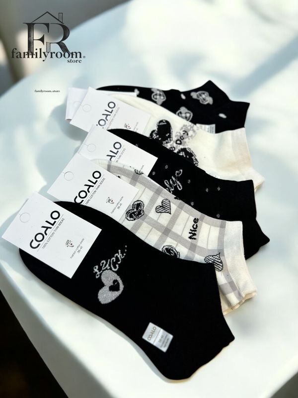 Шкарпетки демісезонні "COALO" | • Короткі•|Розмір: 36-41