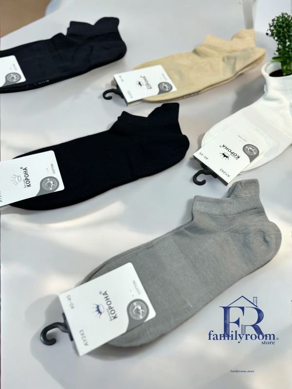 Шкарпетки літні "Корона" | • Сітка • Резинка -Фіксатор • | Розмір: 40-45