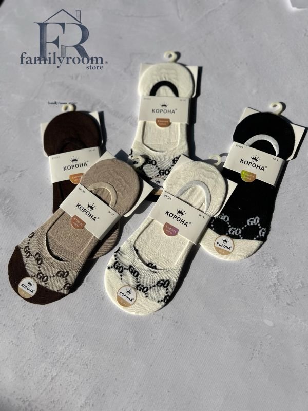 Сліди літні "Корона" | • Із силіконом • |Розмір: 36-41