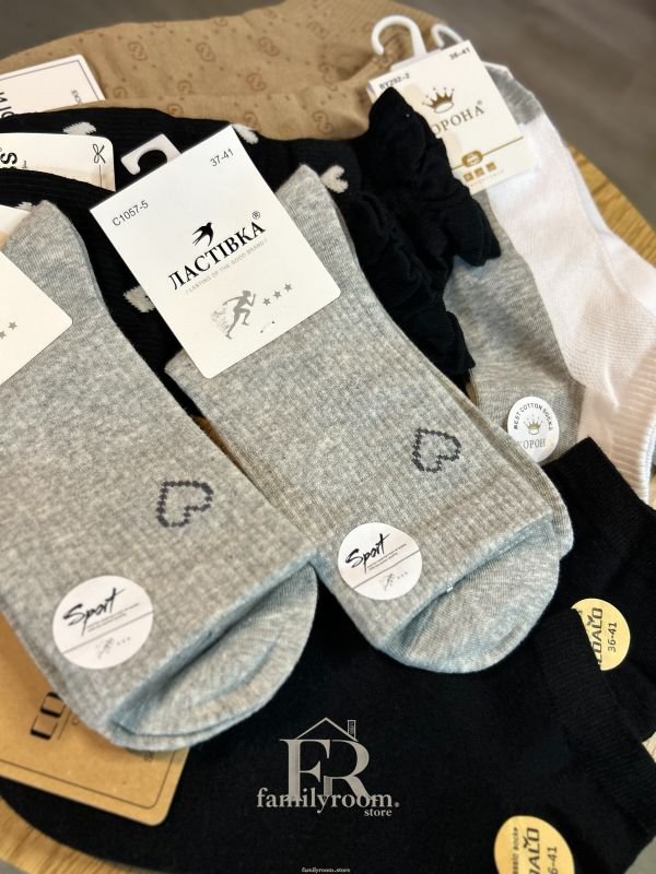 Бокс жіночих шкарпеток | 10 пар • Розмір 36-41 • | №2