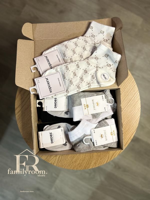 Бокс жіночих шкарпеток | 10 пар • Розмір 36-41 • | №3