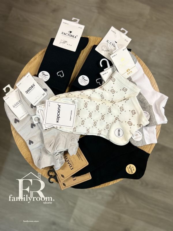 Бокс жіночих шкарпеток | 10 пар • Розмір 36-41 • | №3