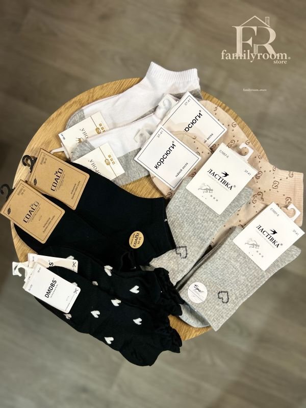 Бокс жіночих шкарпеток | 10 пар • Розмір 36-41 • | №4